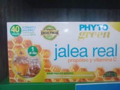 Jalea Real con propóleo y vitamina C 40 viales